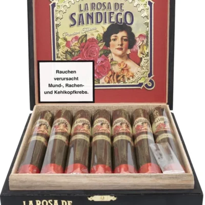 La Rosa De Sandiego Maduro Inmenso Gordo 20'li Puro