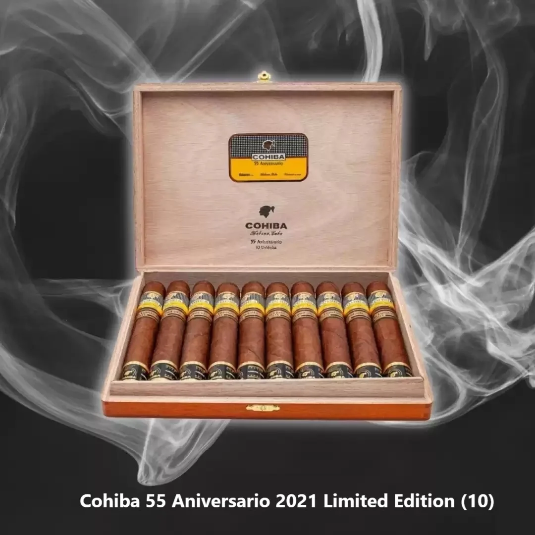 cohiba-55-aniversario-2021-limited-edition-exclusive-cigar-21816035-sw1080sh1080 Cohiba 55 Aniversario Edición Limitada 2021 - 10'lu Puro - Görsel 1