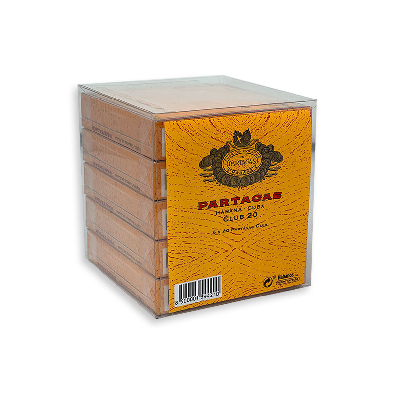 partagas_club5x20 Partagas Club 20 Sigarillo (5x20) 1 Karton 100 Adet - Görsel 1