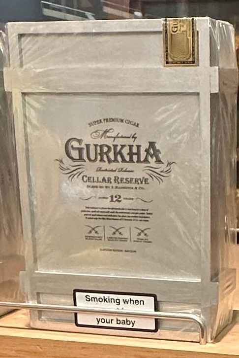 Gurkha 12 Yıllık Süper Premium Puro 20 li Kutu Gurkha Cellar Reserve 12 Year Platinum Edition – 20’li Kutu - Görsel 1