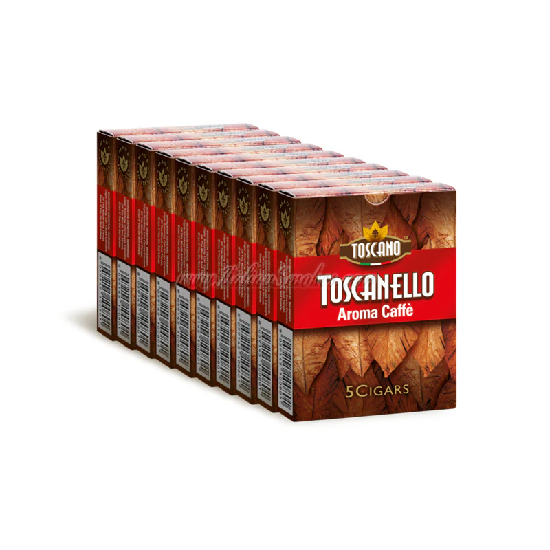 763 Toscanello Rosso Caffe 50 Adet Başlangıç Purosu - Görsel 1