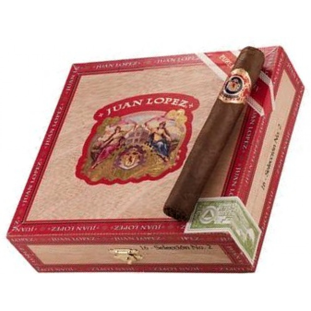 juan-lopez-seleccion-no-2-cigars-1000x1000 Juan Lopez Selección No. 2 "Pure Nicaraguan" Premium Puro (Ahşap Kutu) 16'Lı - Görsel 1