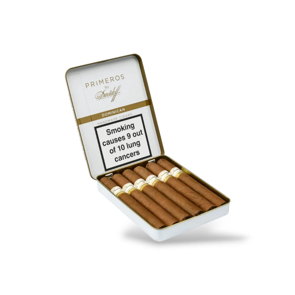 Davidoff-Primeros-Dominican-Tin-1 Davidoff Primeros Dominican - 6'lı Puro - Görsel 1