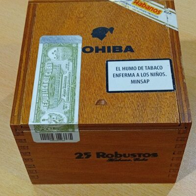 Cohiba Robustos 25’li Kutu Orjinal Freeshop Ürünü