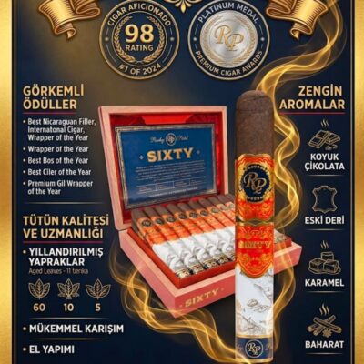Rocky Patel Sixty Sixty 20'li Yılın Purosu 98 Puan 60 Ring