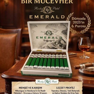 Rocky Patel Emerald Robusto 20’li