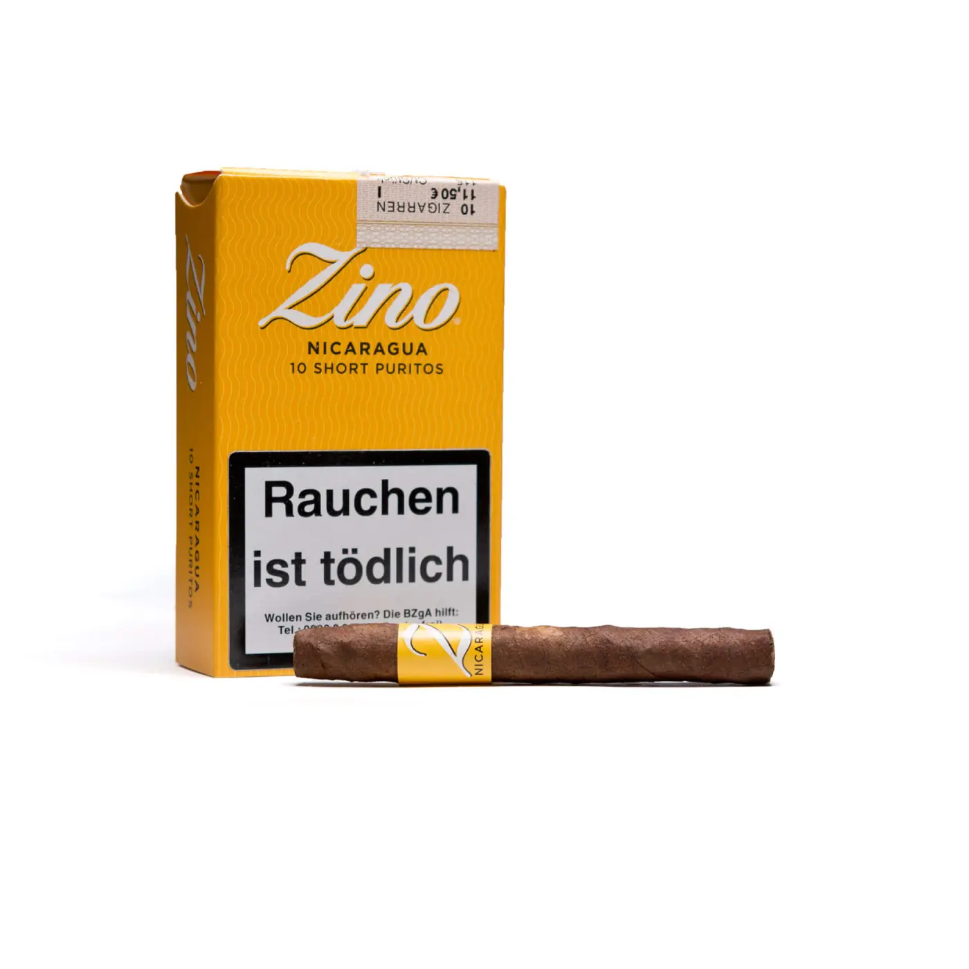 zino-nicaragua-short-purito_1 Zino Nicaragua Short Puritos 10 Adet - Görsel 1